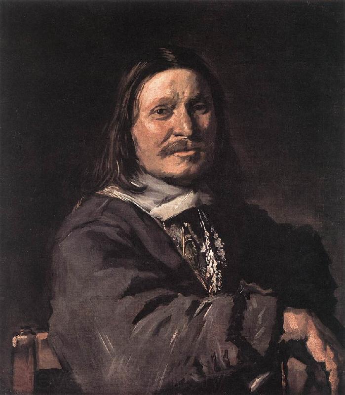 HALS, Frans Portrait of a Seated Man Norge oil painting art